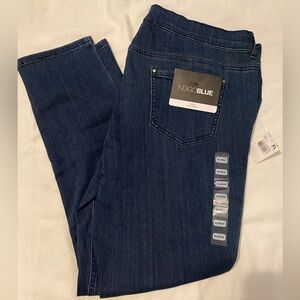 Indigo blue jeans